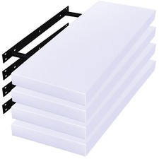 WOLTU 4x Wandregal Wandboard