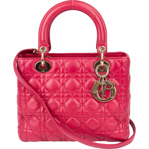 Christian dior quilted leather - quilted,