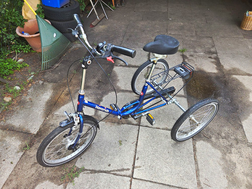 Haverich dreirad fahrrad blau - haverich,