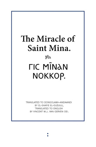 The miracle saint - the, of
