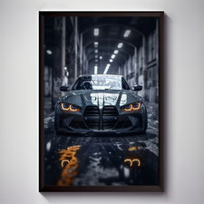 Leinwanddruck  Sportwagen