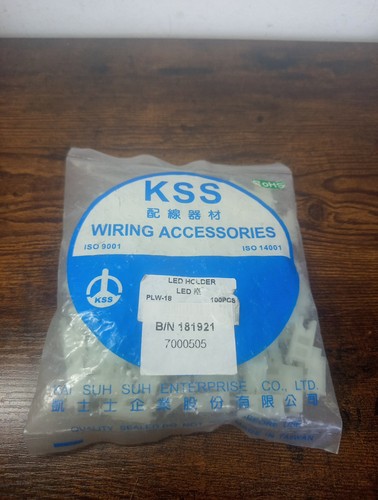 100x kss led - led-halter, plw-18