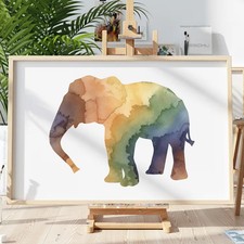 Elefant Safari v3 Schablone