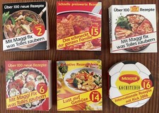 MAGGI Mini Büchlein Band 2, 6, 14, 15, 16 Maggi fix und Kochstudio