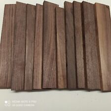10 Bretter 6,5x1-2x40 cm amerikanischer Nussbaum Kantholz Walnuss Bastelholz