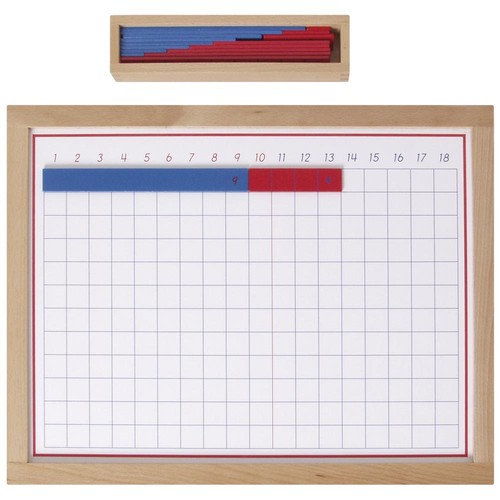 Montessori streifenbrett zur - montessori,