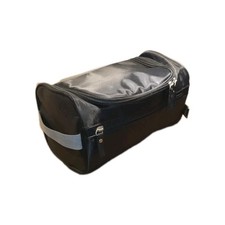 Kulturtasche  Kulturbeutel zum Aufhängen und Tragegriff,  schwarz, 25x13x14 cm