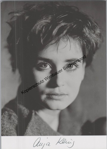 Original autogramm anja - original,