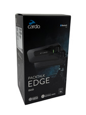 Cardo PACKTALK Edge Duo Kommunikationssystem für Motorradfahrer NEU OVP