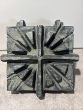 Weihwasserkessel In Bronze Friedhof Sakral Grab Grabstätte Grabschmuck