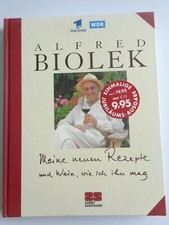 Alfred Biolek Meine neuen Rezepte Alfredissimo 2002 Kochbuch Kochen mit Bio WDR
