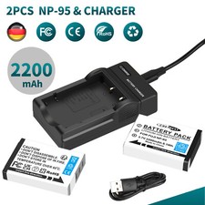 2× Akku NP-95 NP95 +