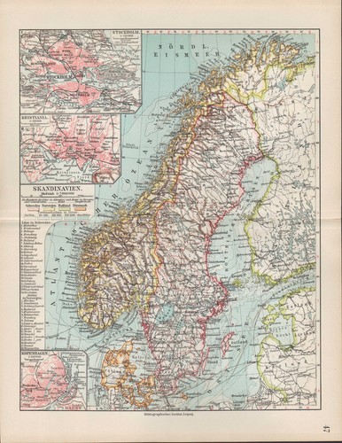 Landkarte map 1912