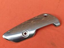 Chromblende links für Auspuffanlage Triumph Speed Triple 1050 Auspuff Endrohr 