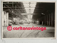 Aachen Straßenbahn Depot 1973 I historisches Straßenbahn Foto