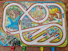 AUTOBAHN Blech Platte 60er