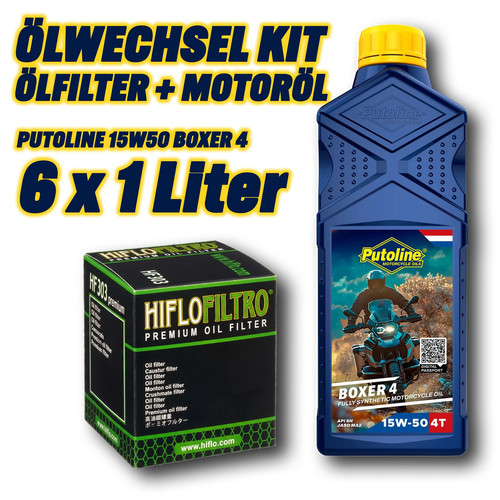 ölfilter motoröl kit - Ölfilter, 6l