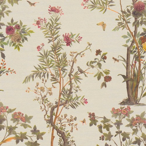 Florale vliestapete mit - vliestapete,