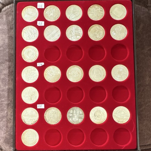 Euro gedenkmünzen sammlung - gedenkmünzen,