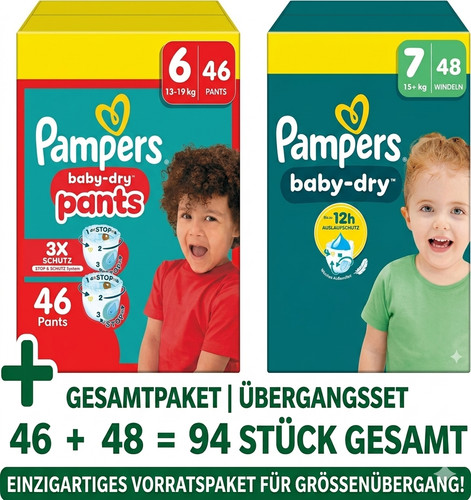 Pampers übergangs set 6 - Übergangs-set:, gr.