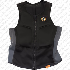 PROLIMIT SLIDER IMPACTVEST HALB GEPOLSTERT BLACK-GREY-ORANGE Gr.XS