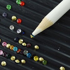 10 Picker Pen Stifte Strasspicker Wachsstifte für Perlen und Strasssteine