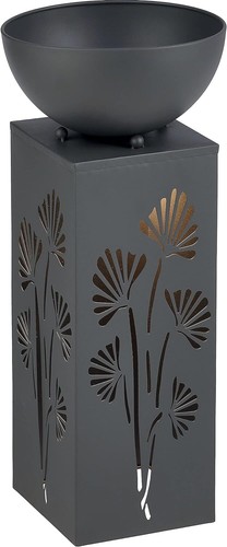 Dekosäule mit schale - mit,