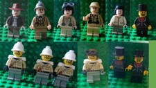 Lego - Figuren - Adventure  - Indianer Jones - iaj001 - adv038 und andere
