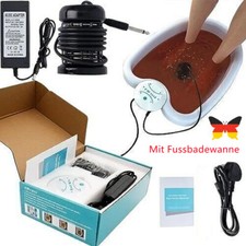 Fußbad Maschine Lonic Detox Spa Elektrolyse Fußbad Fußsprudelbad Fussbadewanne