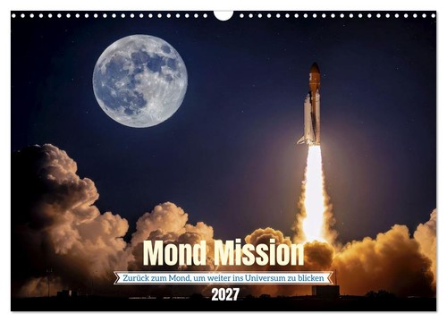 Mond mission wandkalender - mission, (wandkalender