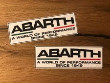2x FIAT Aufkleber 500 X L 4x4