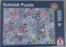 Amerikanischer Patchwork Quilt, 1000 Teile Schmidt