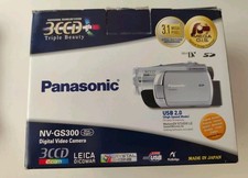 Panasonic NV-GS300 Camcorder MiniDV, 3CCD Technik, Leica-Objektiv
