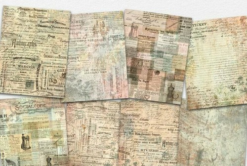 Scrapbook papier basteln - 8,