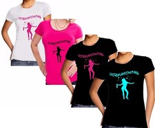 VODKAHONTAS POCAHONTAS DRINKERBELL GIRLY DAMEN SPRÜCHESHIRT PARTYSHIT FUNSHIRT 