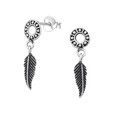 O&S  Feder Ohrstecker