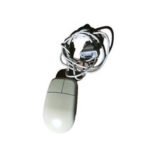 Mitsumi Serial Mouse EW4ECM-S3101, Serielle Maus, Retro Kugel Maus