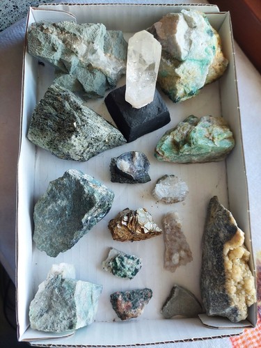 Mineralien konvolut - mineralien,