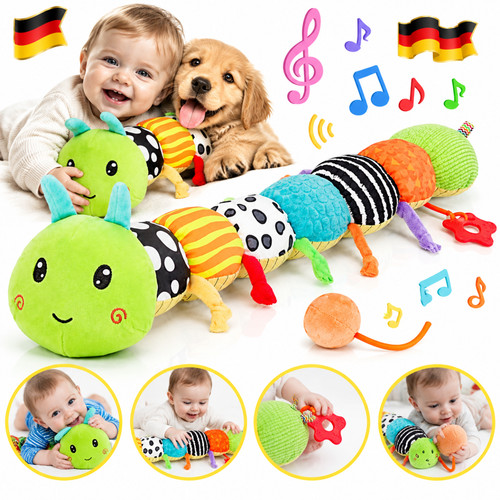 Raupe kuscheltier musik - kuscheltier,
