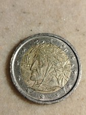 2€Mūnze Italien 2002-Dante