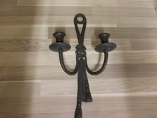 Antiker Kerzenhalter Wand