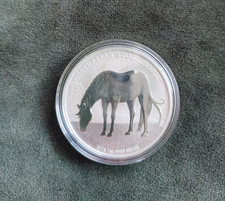 1 Unze Silber Stock Horse 2016