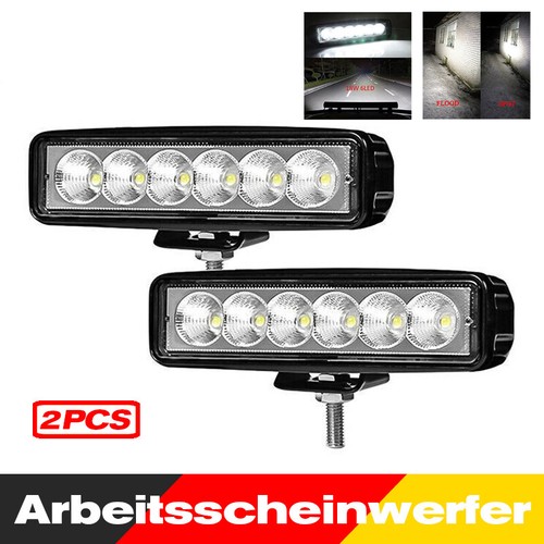 Led arbeitsscheinwerfer 18w - 2x,