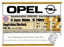 Ticket BL Bayern München - SC
