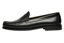 Loafer Herren schwarz  m Lederlaufsohle Slipper Echt Leder Mokassins Anzugschuhe