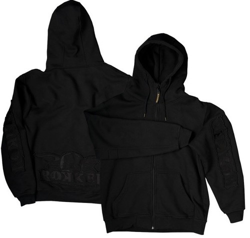 Rokker zip black schwarz - zip,