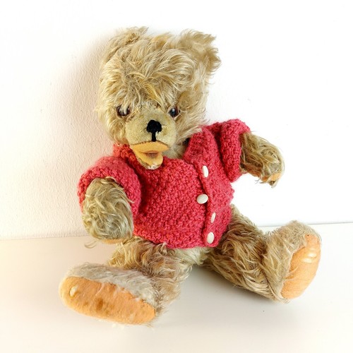 Vintage mohair teddybär - vintage,