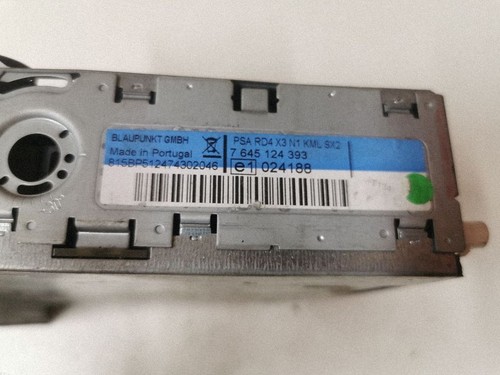 Citroen 2007 radio - c5,