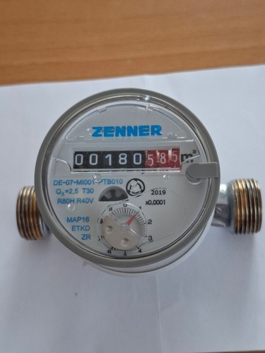 Wasserzähler von zenner - zenner, =