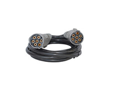 2x24V Anhängerkabel Verbindungskabel Kabel Anhänger 7 polig